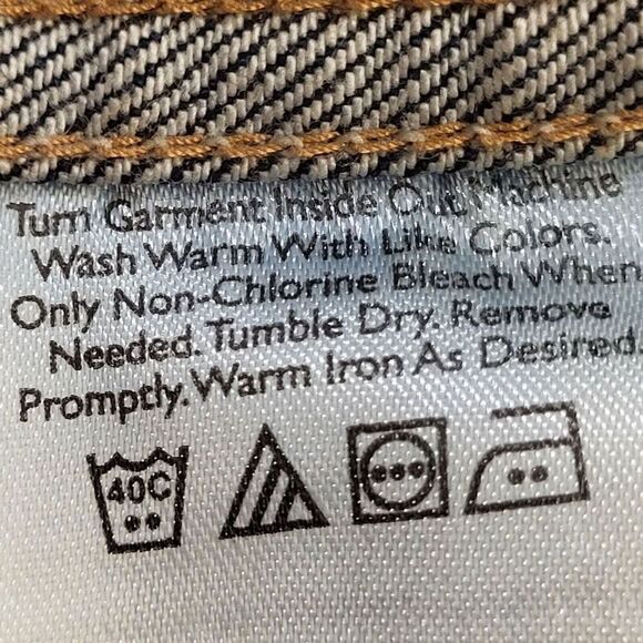 Eddie Bauer Medium Cotton Blend Blue Denim Jacket Preppy Casual Trucker Style - Picture 13 of 15